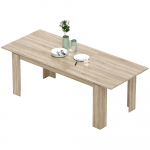 Pikendatav s&ouml;&ouml;gilaud 180x90x76.6 cm kuni 260x90x76.6 cm tamm