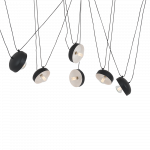 Elutoa laevalgusti Popo Flat L 6 must