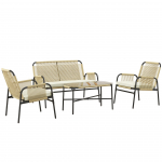 Aiam&ouml;&ouml;bli komplekt 110x65x74 Must Kollane