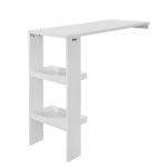 Seinalaud 120x45x106cm valge