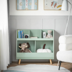 M&auml;nguasjade riiul lastele heleroheline