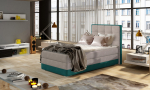 Boxspring-voodi Aster 90x205 cm Roosa