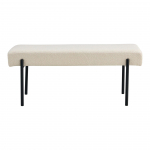 Esikupink Swindon Bench 100x36x43 cm valge buklee
