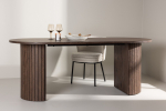 H&auml;r&ouml;n s&ouml;&ouml;gilaud 90x200 cm Mocca MDF ja terasjalad