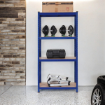 Metallist laoriiul 40 x 80 x 160 cm sinine 520 kg