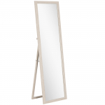 Peegel beeži raamiga 160 &times; 50 cm t&auml;ispikk turvaklaas