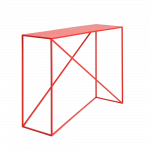 Punane konsoollaud Credenza 100cm
