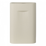 Keraamiline vaas 17 x 7 x 26 cm hall kivi