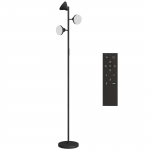 P&otilde;randalamp puldiga 25x170 cm must LED RGB 36 W