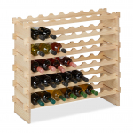 Puidust veiniriiul 73 x 82 x 25 cm 6 taset 48 pudelile