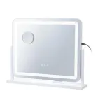 Tualettpeegel 55,9 &times; 44,9 cm valge LED 5&times; suurendus