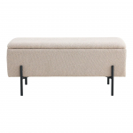 House Nordic Watford esikupink beež buklee 95x37x46 cm