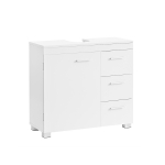 Vannitoa kapp 70 x 30 x 63,8 cm valge MDF
