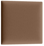 Polsterdatud Seinapaneel Quadratta 30x30 30x35x30 cm Helepruun