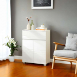 Vannitoakapp 60x30x80 cm valge