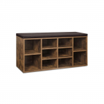 Jalatsiriiul istmega 104 x 30 x 48 cm pruun 150 kg
