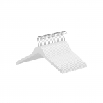 Puidust riidepuud 44.5x23x1.2cm valge