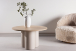 Diivanilaud Olivia 80x45 cm beež MDF valgepesu