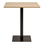 Fano s&ouml;&ouml;gilaud 70x70x75 cm melamiin ja must metall