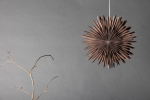 Rippvalgusti S&auml;len 46 cm hall t&auml;hekujuline paberlamp