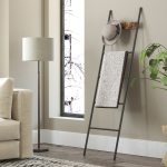 R&auml;tikuredel 44 x 160 cm pruun-must 5 astet ja konksud