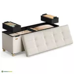 Panipaigaga j&auml;ri 38 x 110 x 40 cm cappuccino beež 112 l