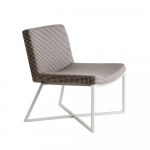 Tugitool ZERO houndstooth valge hall