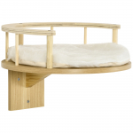 Seinale paigaldatav kassivoodi l&auml;bim&otilde;&otilde;t 34 &times; 10,5 cm tamm