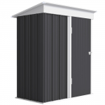 Aiakuur metallist 161x95x163/181 cm Tumehall Teras
