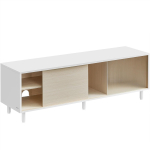 TV-alus 140x39x45cm beež-valge