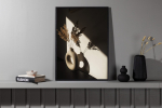 Seinapilt Vaas 70x100 cm Beež paberplakat seinale