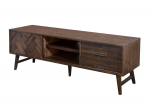 Ashton TV alus 165 x 55 x 45 cm tumepruun akaatsiapuit