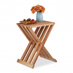 Kokkupandav madal aialaud 44,5 &times; 34 &times; 28 cm pruun