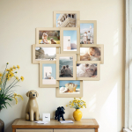 Pildiraam 10tk 10 x 15 cm piltidele beež