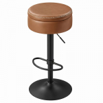 Baaritool 360&deg; p&ouml;&ouml;rlev 41x41x61.5 kuni 81 cm pruun