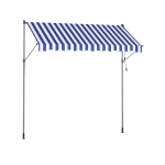 Varikatus 300 x 120 cm sinine reguleeritav klambriga