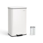 Pedaaliga pr&uuml;gikast 40l valge