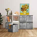 Hoiukorv 6-osaline komplekt 30 x 30 x 30 cm hall