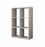 Raamaturiiul Cleo IV 77x113.5x33 cm Valge