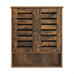 Vannitoakapp seinale 60 &times; 20 &times; 70 cm pruun 2 uksega