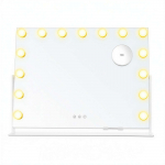 Meigipeegel lauale valge 62,5 cm lai LED-valgustus