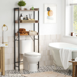 WC-riiul 63x25x165cm must/hall