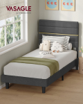Voodiraam 202 x 90 x 110/116,5 cm hall metallraam