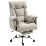 Kontoritool 75x77x110-118 cm hall jalatoega ja ratastega