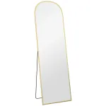 T&auml;ispikk peegel 50 &times; 15 &times; 170 cm kuldne karastatud klaas