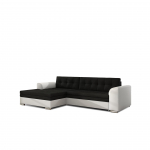Nurgadiivanvoodi Conforti 275x165x78 cm Must
