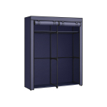 Riidekapp kangast 140x43x174cm lilla