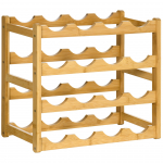 Veiniriiul 43 &times; 23,5 &times; 38 cm bambus 16 pudelile