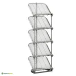 Jalatsiriiul seinale 24,5 x 28,4 x 102,5 cm hall PET