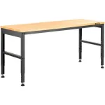 T&ouml;&ouml;laud Reguleeritava k&otilde;rgusega 122x51x97 cm Pruun Toitepistik